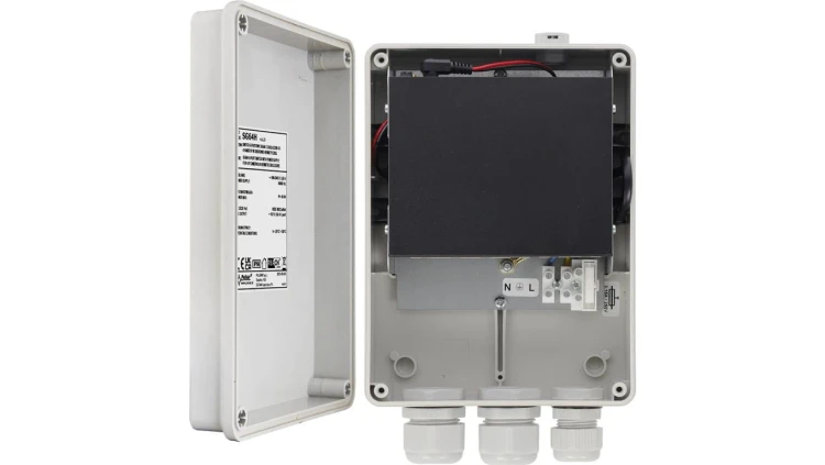 Switch 6-portowy SG64H z zasilaczem do 4 kamer IP w obudowie hermetycznej