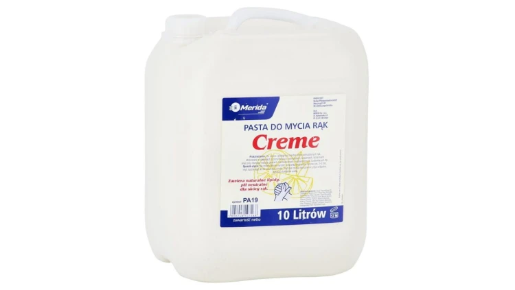 Pasta do mycia silnie zabrudzonych rąk MERIDA CREME kanister 10L MPX607