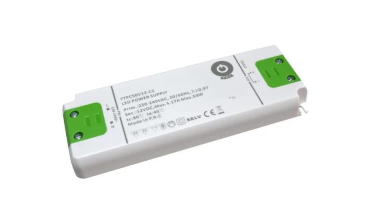 Zasilacz meblowy LED 50W 12V 4.16A IP20 kompaktowa obudowa FTPC50V12-C2 POS Power