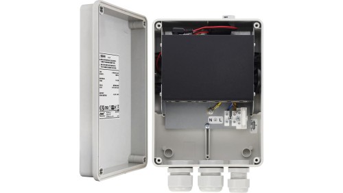 Switch 6-portowy S64H z zasilaczem do 4 kamer IP w obudowie hermetycznej