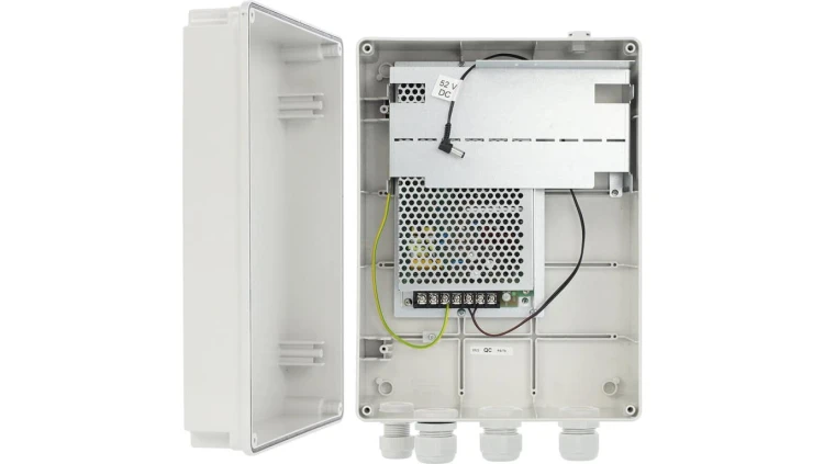 System zasilania dla switchy PoE, 52VDC/120W, obudowa ABS IP56 SWSH-120