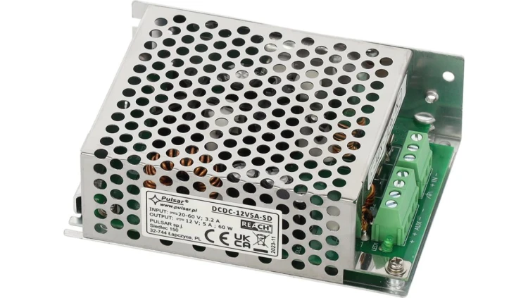 Przetwornica obniżająca napięcie (UOUT / UIN) DCDC-12V5A-SD