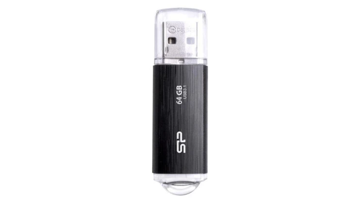 Pendrive Silicon Power Blaze SP064GBUF3B02V1K (64GB USB 3.1 kolor czarny)