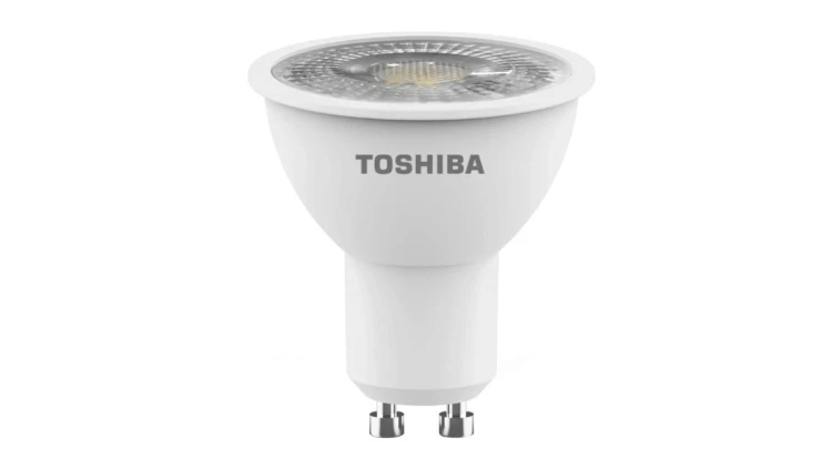 Żarówka LED Halogen GU10 5.5W = 63W 450lm 3000K Ciepła Reflektor Punktowy TOSHIBA