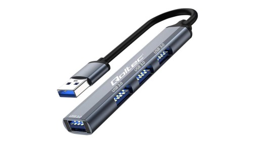 Qoltec Hub Adapter USB 3.0 4w1 4x USB 3.0