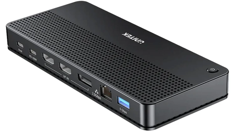 Stacja dokująca Unitek D1104A01 13w1 MST HDMI DP 8K PD 100W