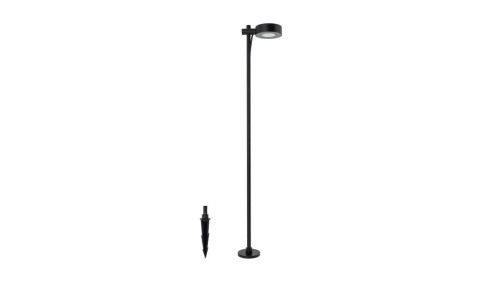 Lampa stojąca wbijana 100cm TESSA LED 7W czarna IP54 aluminium 11541 Nowodvorski
