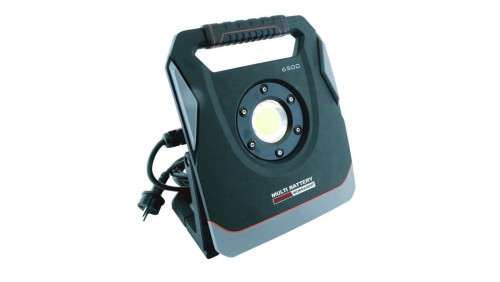 Hybrydowy naświetlacz budowlany 18V LED Multi Battery LSB70RH 6500Lm IP54 5 adapterów PARTNERSITE 16149