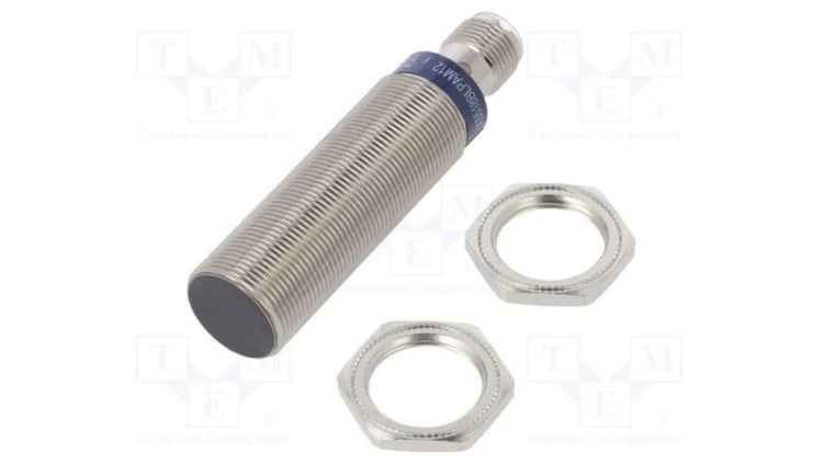 XS518BLPAM12 Czujnik indukcyjny, Output: PNP / NO, 0÷5mm, 12÷48VDC, M18, Szczelność: IP67