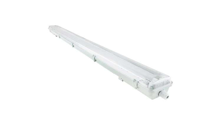 Oprawa Hermetyczna LED Pyłoszczelna 120cm 2xT8 G13 IP65 OHLD-236 Lumiled 2x120 metalowe klipsy pełna blacha