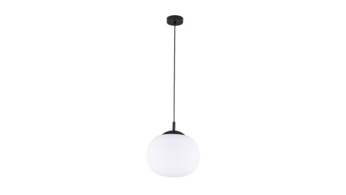 Lampa wisząca z białym kloszem ze szkła 35cm VIBE 1xE27 4804 TK Lighting
