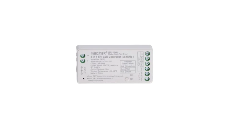 Sterownik MiLight Digital IR MONO/RGB/RGBW 12-24V 6/12A SPIR3 3w1 cyfrowy
