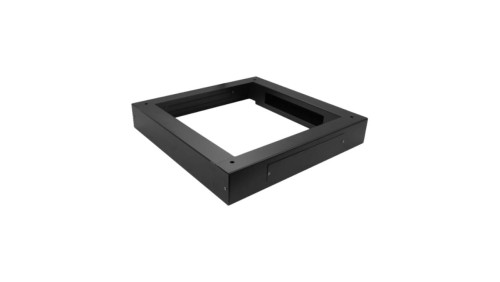 Cokół do szaf stojących 19, szer. 600 x głęb. 600 mm x wys. 100mm, kolor czarny SA-CS-SS-600-600-C