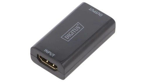 DS-55901 Repeater HDMI HDCP HDMI gniazdo x2 czarny Zestaw repeater