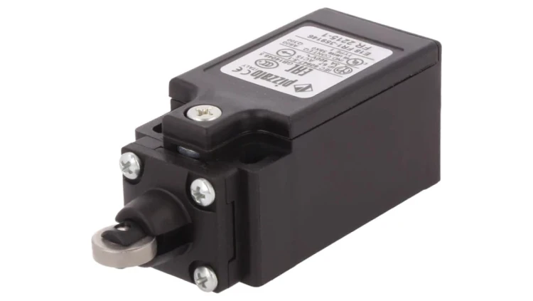 FR2215-1 Wyłącznik krańcowy rolka stalowa Ø12mm NC + NO x2 10A PG13,5