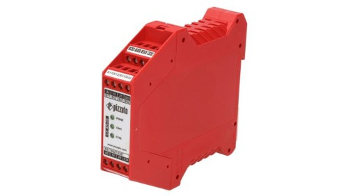 CS-AR-08V024 Moduł: przekaźnik bezpieczeństwa 24VAC 24VDC na szynę DIN