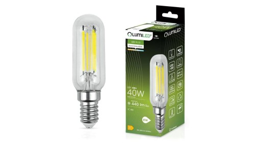 Żarówka LED LODÓWKA E14 T25 4W = 40W 440lm 4000K Neutralna Filament LUMILED