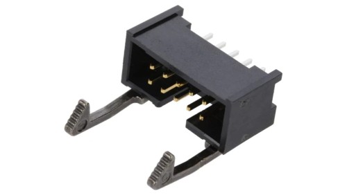 1761606-3 Gniazdo IDC męskie PIN: 10 proste zatrzaskiwany THT złocony