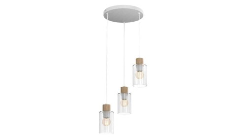 Nowoczesny kinkiet VOX czarny z dwoma źródłami światła, wbudowana ładowarka USB 10152 TK Lighting