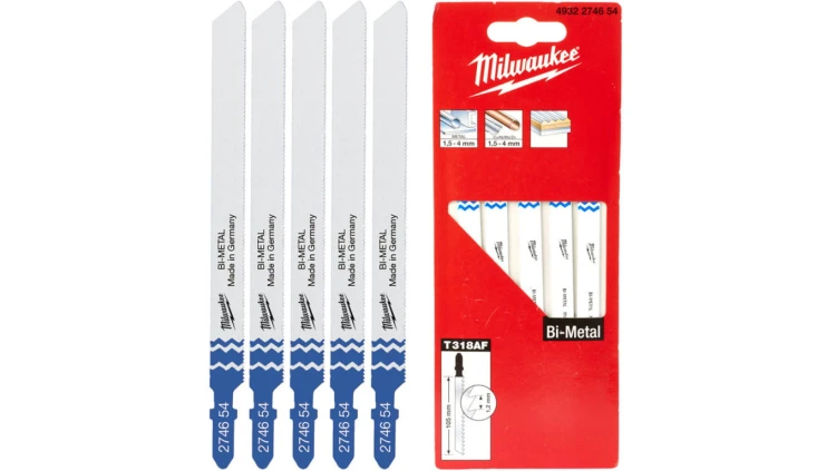 Brzeszczot do wyrzynarki bi-metalowe uniwersalne 105/1,2mm op. 5szt MILWAUKEE