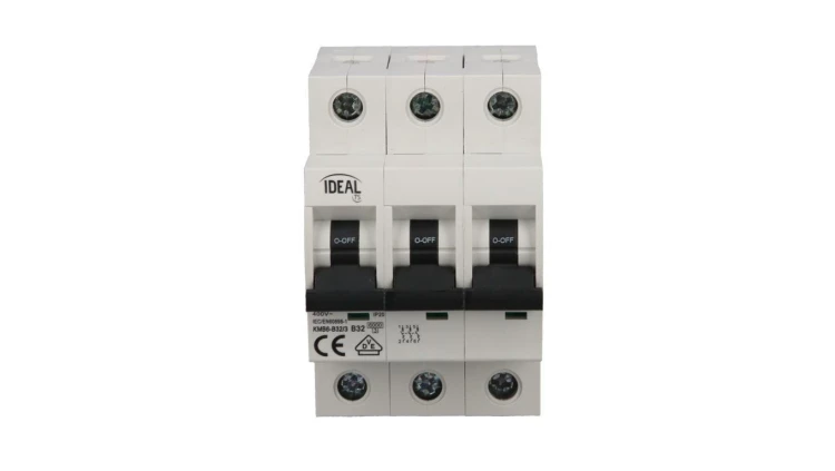 Wyłącznik nadprądowy 3P B 32A 6kA AC KMB6-B32/3 VDE 23159