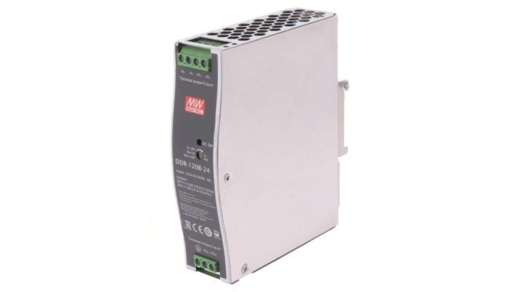 Przetwornica DC/DC 120W 16, 8-33, 6VDC 24VDC Iwyj 5A DDR-120B-24