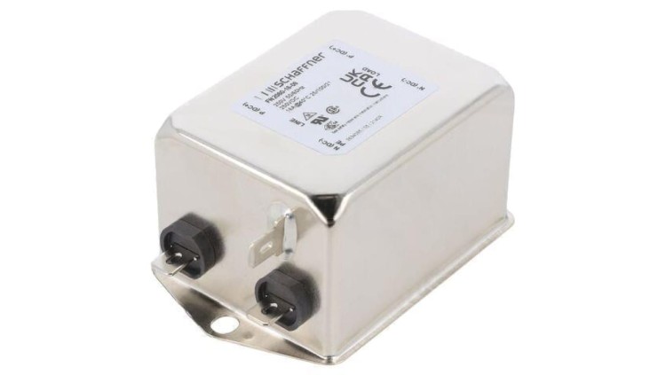 FN2060-16-06 Filtr przeciwzakłóceniowy jednofazowy 250VAC Cx: 330nF 1M