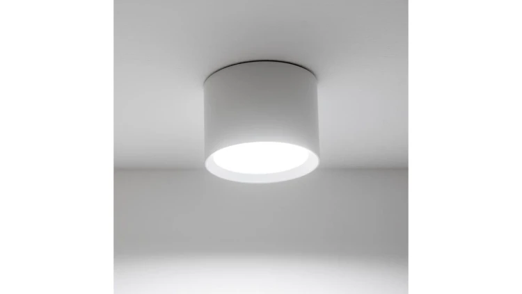 Oprawa HALOGENOWA Natynkowa SUNLA Tuba Gx53 LED Spot Kinkiet Sufitowa Walec Biały LUMILED