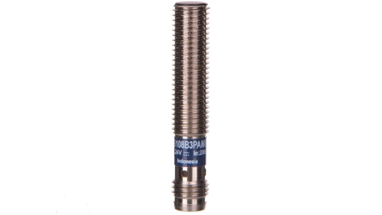 Czujnik indukcyjny M8 2mm 12-24V DC PNP 1Z M8 3-piny XS108B3PAM8
