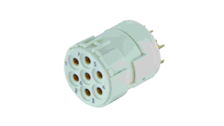 Złącze okrągłe M23 żeńskie 7pin 300V 09151072702