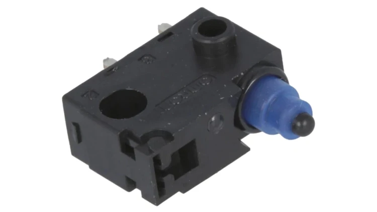 Mikroprzełącznik SNAP ACTION SPST-NO 0,1A/30VDC OFF-(ON) D2QW-C003D