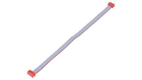 Kabel kabel wstążkowy ze złączami 6-pin Układ 2x3 Dł 200mm 2205061-3