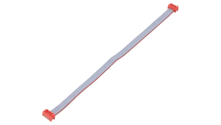 Kabel kabel wstążkowy ze złączami 6-pin Układ 2x3 Dł 200mm 2205061-3
