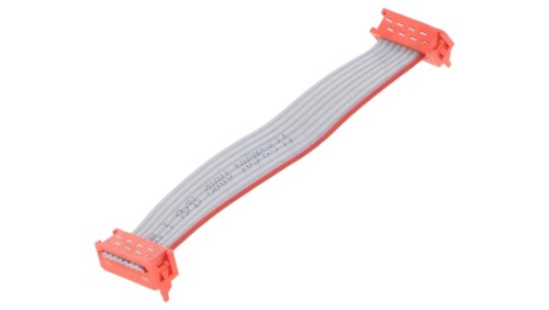 Kabel kabel wstążkowy ze złączami 8-pin Układ 2x4 Dł 75mm 2205062-1