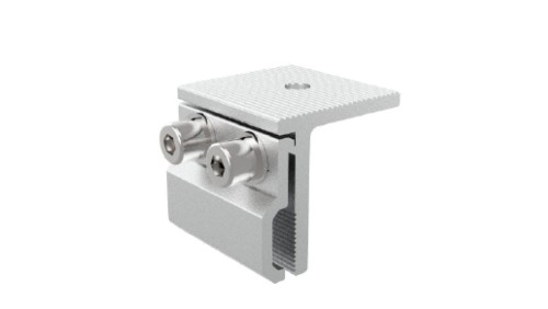 Uchwyt Montażowy Z Regulacją Na Rąbek Blaszany 50mm aluminium typ:2