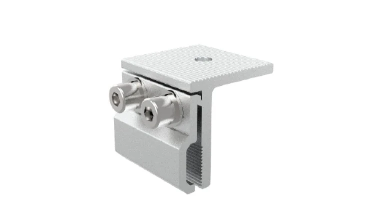 Uchwyt Montażowy Z Regulacją Na Rąbek Blaszany 50mm aluminium typ:2