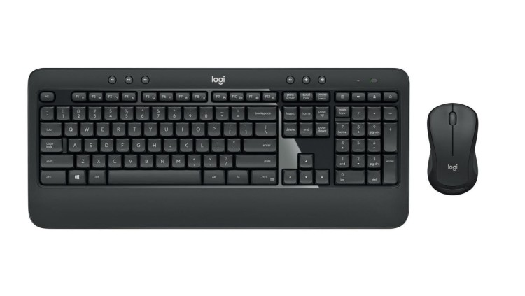 Zestaw klawiatura + mysz membranowa Logitech MK540 920-008685 (USB kolor czarny optyczna 1000 DPI)
