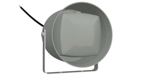 Głośnik tubowy odporny na warunki atmosferyczne, do pociągów, wozów strażackich, stacjach alarmowych 4Om 10W TR-3-4 IP69k