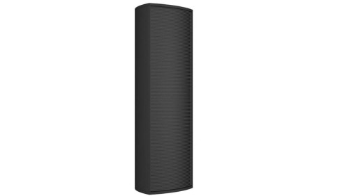 Kolumna głośnikowa aluminiowa czarna pełnopasmowa PA 16Om 12W PTS300-SW-16