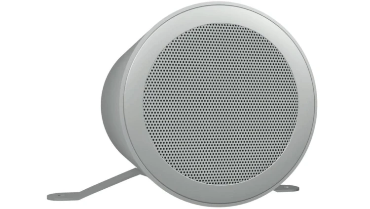 Projektor dźwięku dwukierunkowy aluminiowy srebrny 100V 2x6W PA RL-7