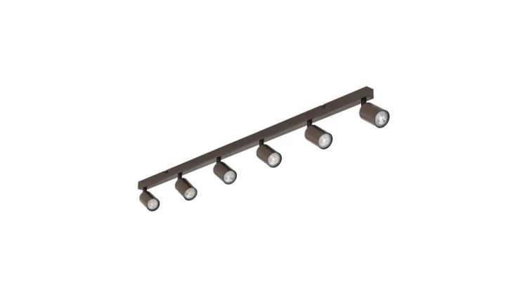 Lampa sufitowa brązowa 127cm 6xGU10 TOP 6183 TK Lighting