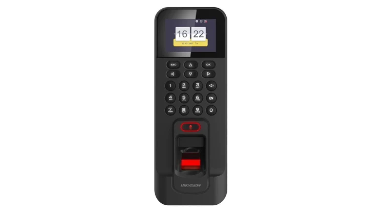 Terminal z identyfikacją twarzy i linii papilarnych DS-K1T804AMF