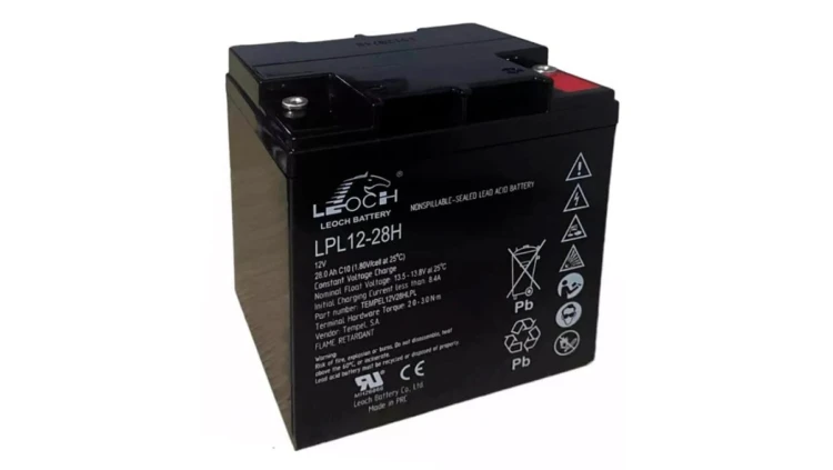 Akumulator VRLA AGM 12V 28Ah 12V (żywotność 12lat) LPL 12-28H