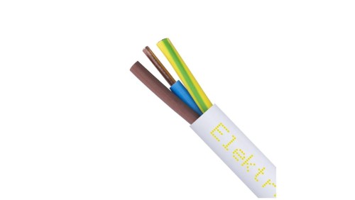 Przewód prądowy YDY 450/750V 3x2,5 okrągły drut Elektrokabel /100m/