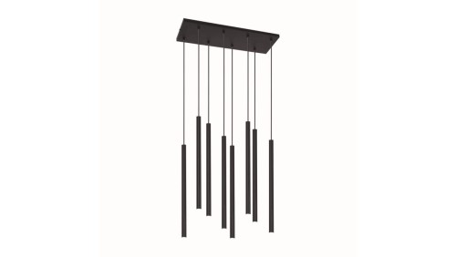 Duża lampa wisząca czarna dekoracyjna do jadalni z serii GELATO K-4863 Kaja Lighting