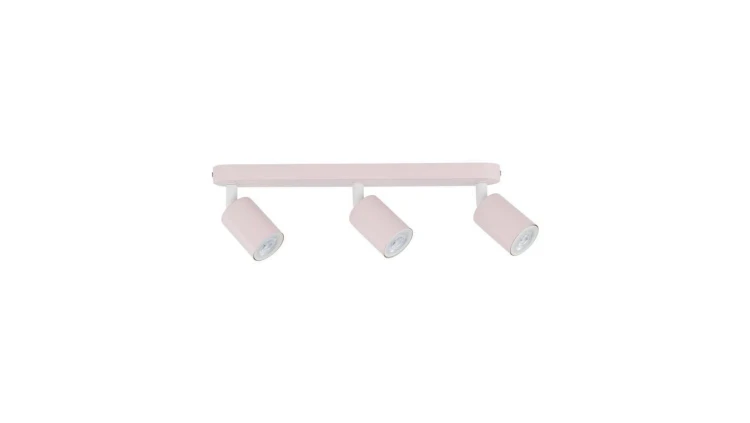 Listwa sufitowa z reflektorkami z serii LIVIA PINK 3*GU10 10234 TK Lighting