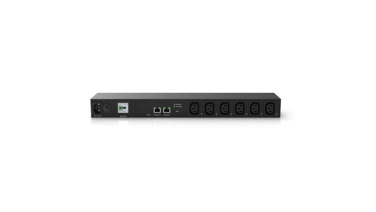 Listwa zasilająca Rack 19 1U 6x C13 zarządzalna Cloud ECP106-INT