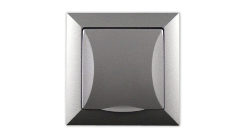 OPAL Gniazdo bryzgoszczelne z uziemieniem grafit GPT-16 OpH GR