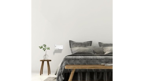 Lampa wisząca DUO WHITE z kloszem biały, juta w stylu boho na E27 10078 TK Lighting