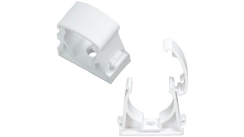 Uchwyt Zamykany do rur kablowych peszla Uniwersalny 50mm 1 szt AKS Zielonka